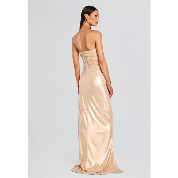 retrofete Maytal Dress in Latte - Picture 3 of 12